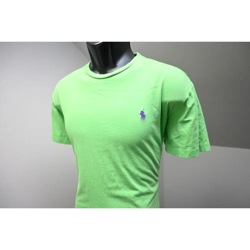 Polo‎ Ralph Lauren Tee Shirt Green Classic Fit Short Sleeve Mens Sz Medium